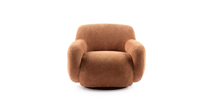 Feelings Draaifauteuil Moise Mauve
