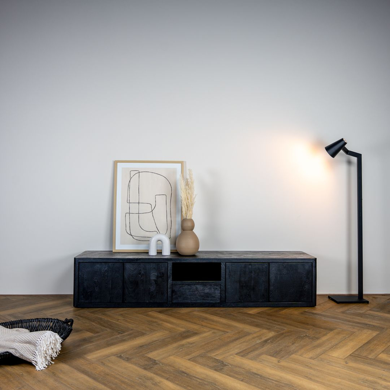 Tv-Meubel Tenna Zwart