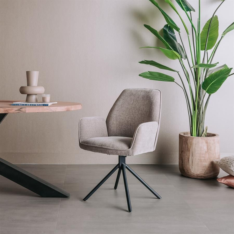 Armstoel Amaro Beige Grey