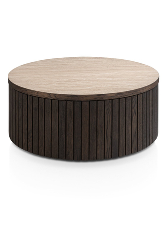 Henders & Hazel Salontafel Ravello Ø80 Basalt