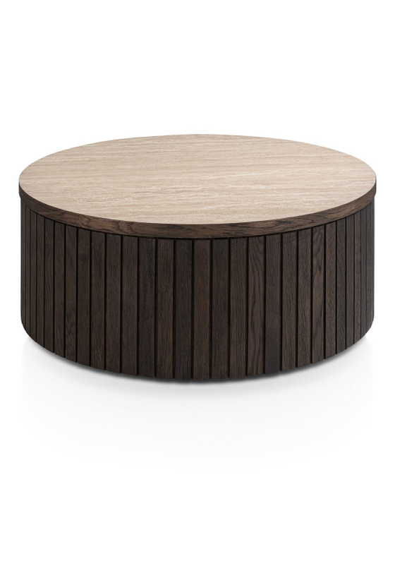 Henders & Hazel Salontafel Ravello Ø80 Basalt