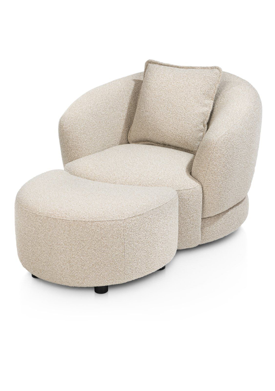 Xooon Draaifauteuil Cervos Klein