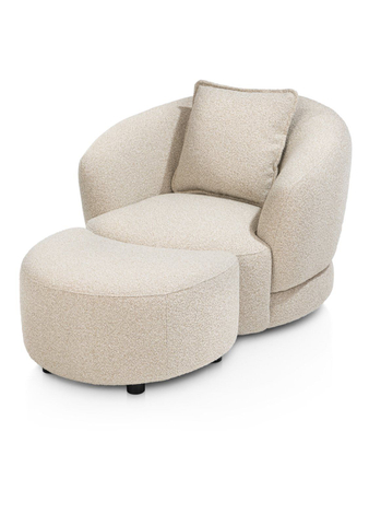 Xooon Draaifauteuil Cervos Klein