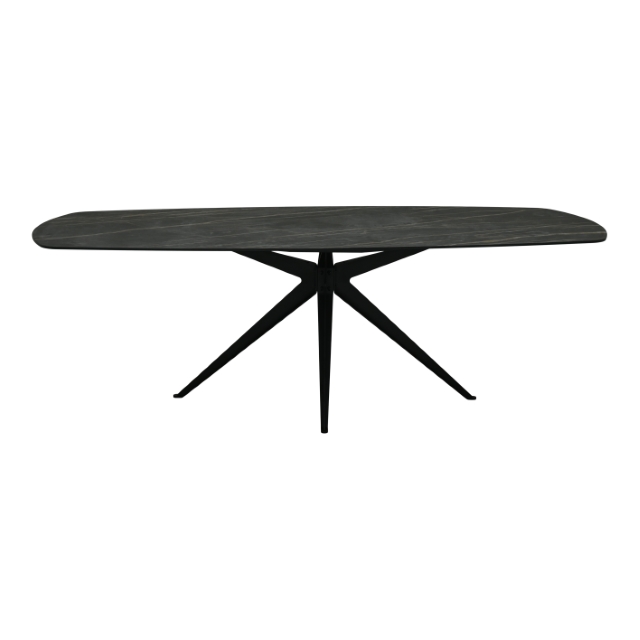 Dyyk Eettafel Keramiek Deens Ovaal Noir