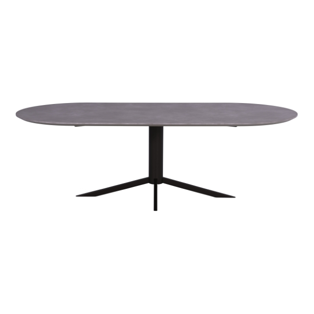 Dyyk Eettafel Fenix Plat Ovaal
