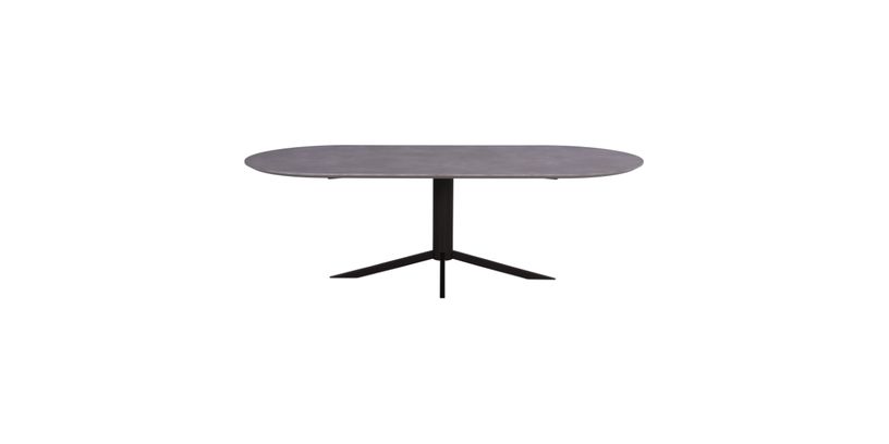 Dyyk Eettafel Fenix Plat Ovaal