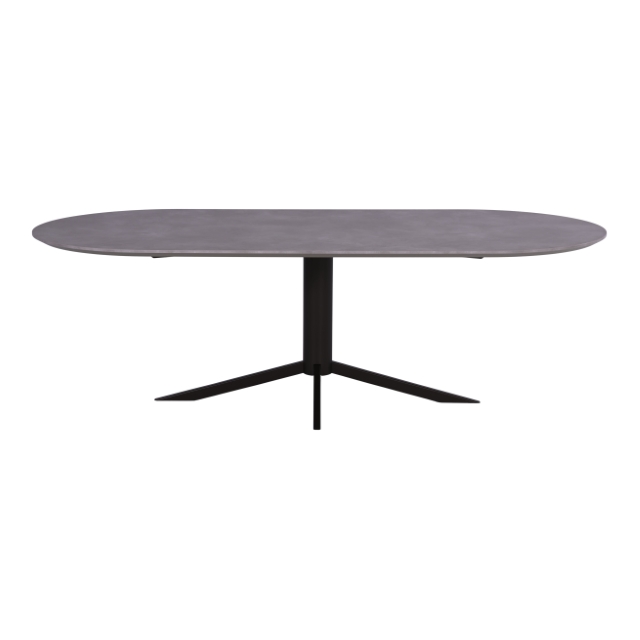 Dyyk Eettafel Fenix Plat Ovaal