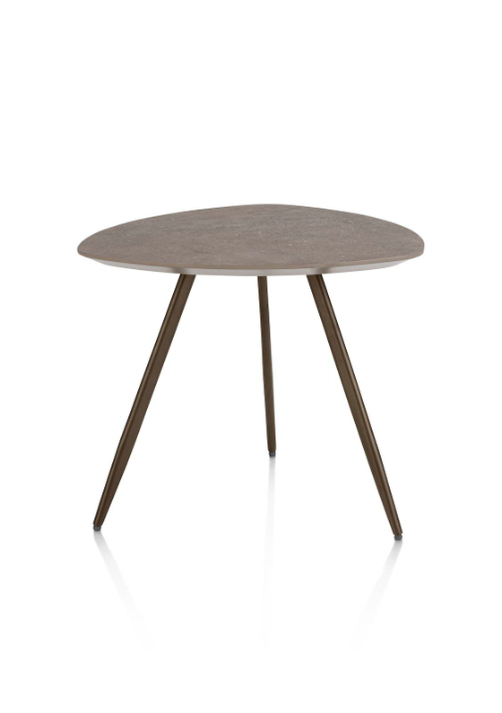 Xooon Salontafel Salutina 53x53 Steelbrown