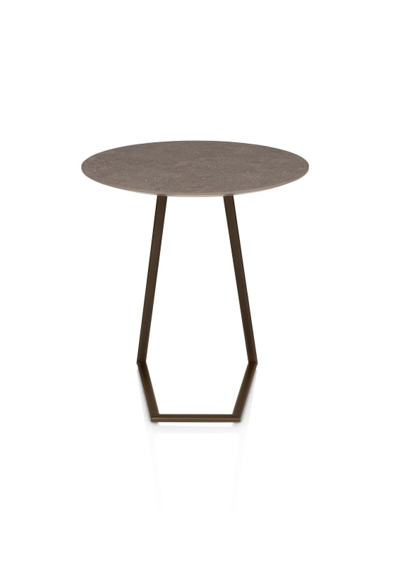 Xooon Bijzettafel Salutina Steelbrown