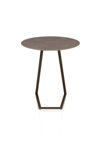 Xooon Bijzettafel Salutina Steelbrown