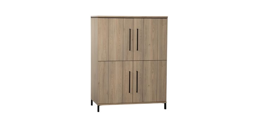Wandkast Vecchio 4-Deurs Old Oak