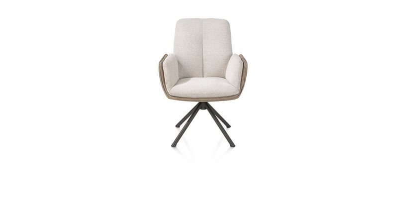 Henders & Hazel Armstoel Theros Draaibaar Beige