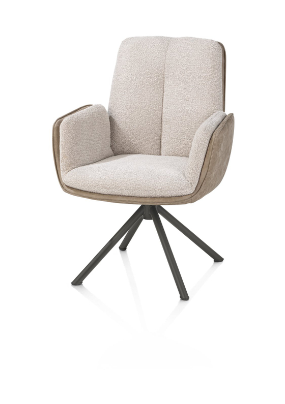 Henders & Hazel Armstoel Theros Draaibaar Beige
