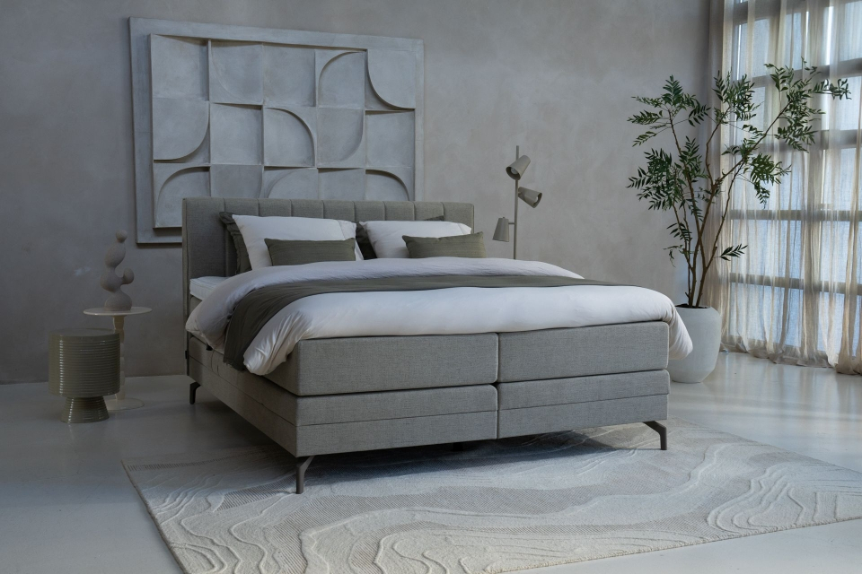 Ubica Boxspring Festen Modern Vlak