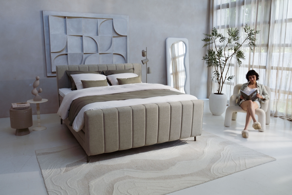 Ubica Boxspring Festen Modern Elek. Verstelbaar 