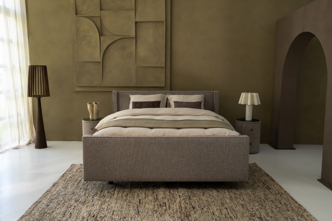 Ubica Boxspring Avenza Curve Vlak 