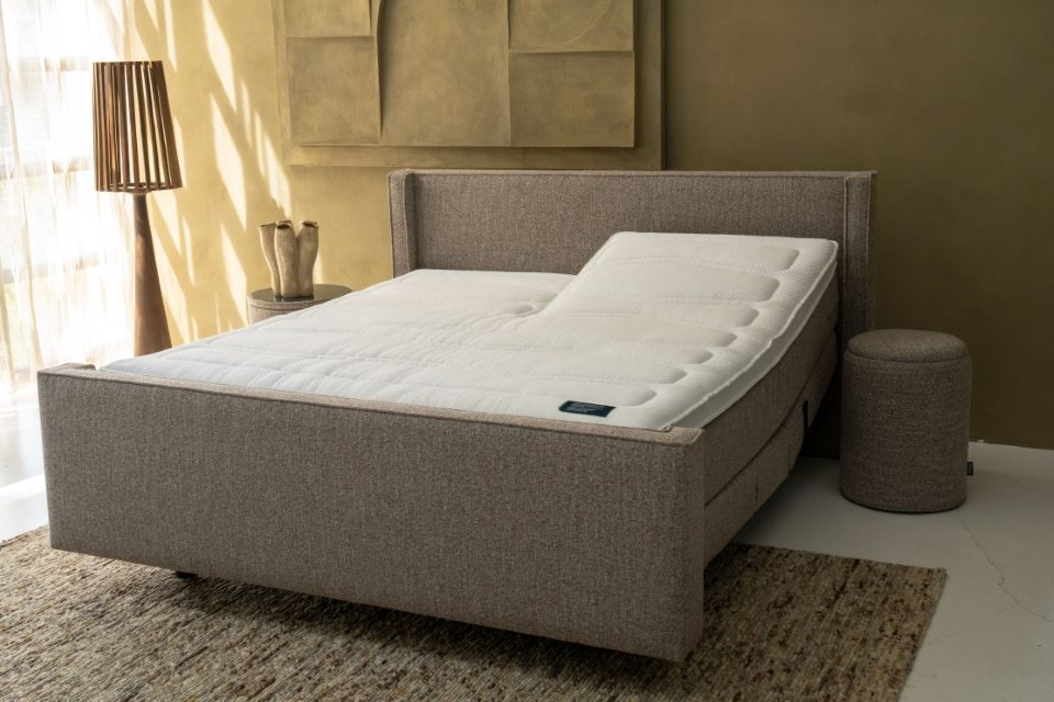 Ubica Boxspring Avenza Curve Elek. Verstelbaar