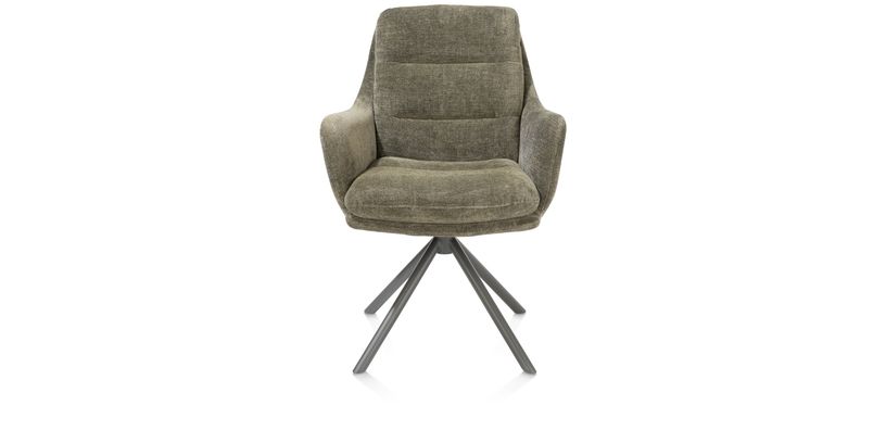 Henders & Hazel Armstoel Mia Donkergroen