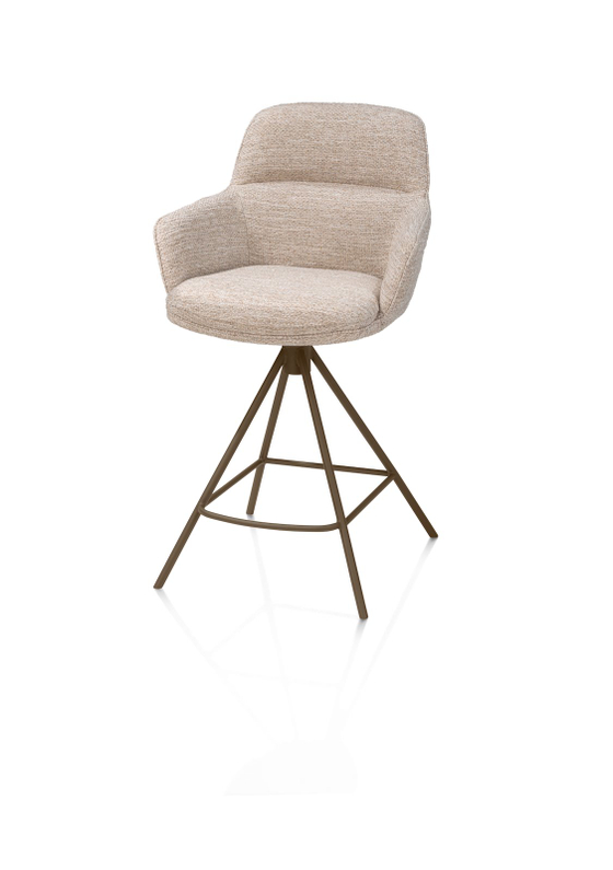 Henders & Hazel Barstoel Mateo Crème