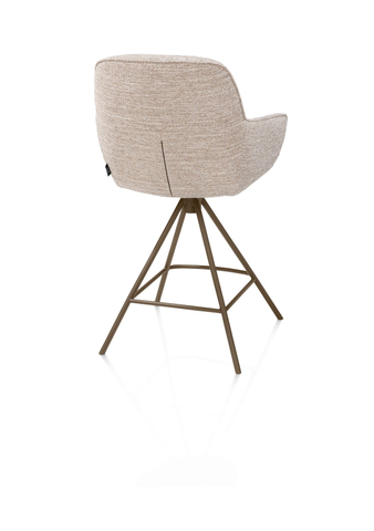 Henders & Hazel Barstoel Mateo Crème