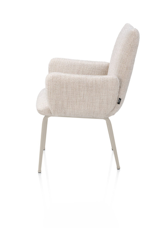 Henders & Hazel Armstoel Bovina Creme