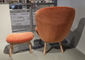 (Showmodel) Rolf Benz Fauteuil 594 + Hocker & Rugk