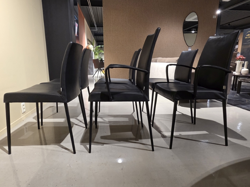 (Showroommodel) Jori (Arm)Stoel Perla Set/6