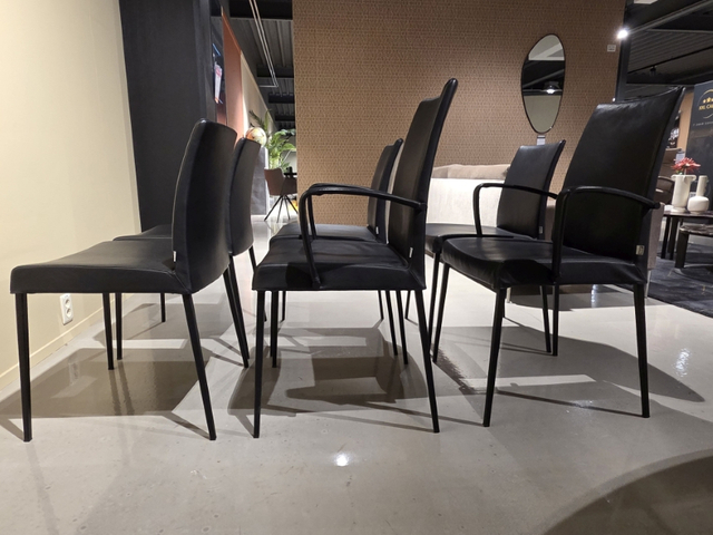 (Showroommodel) Jori (Arm)Stoel Perla Set/6