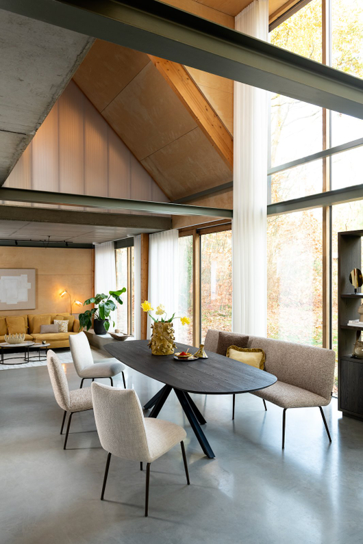 Henders & Hazel Eetbank Bovina Crème