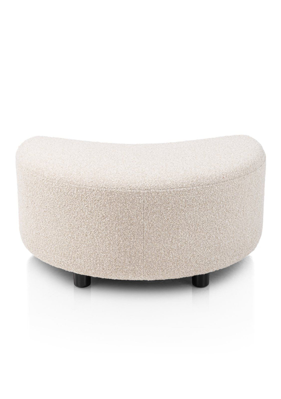 Henders & Hazel Draaifauteuil Elise Met Poef Beige