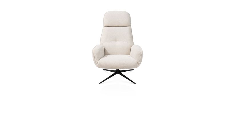 Xooon Draaifauteuil Bobbian Creme
