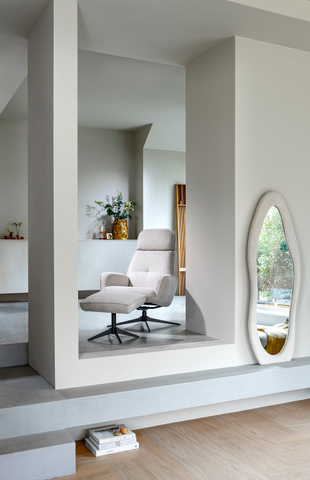 Xooon Draaifauteuil Bobbian Creme