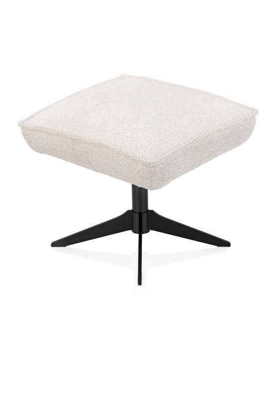 Xooon Poef Bobbian Creme