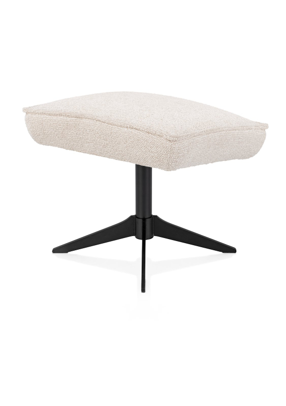 Xooon Poef Bobbian Creme