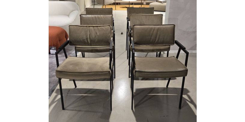 (Showroommodel) Qliv Armstoel Set/6