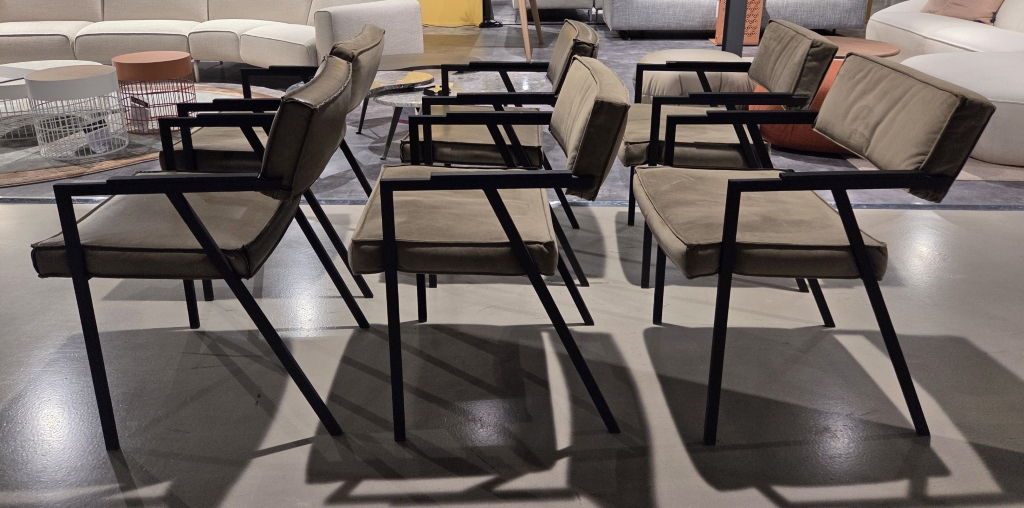 (Showroommodel) Qliv Armstoel Set/6