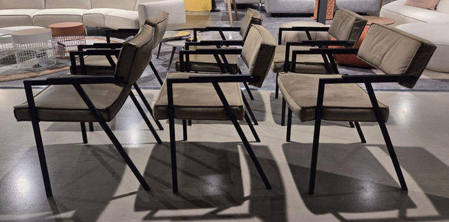 (Showroommodel) Qliv Armstoel Set/6