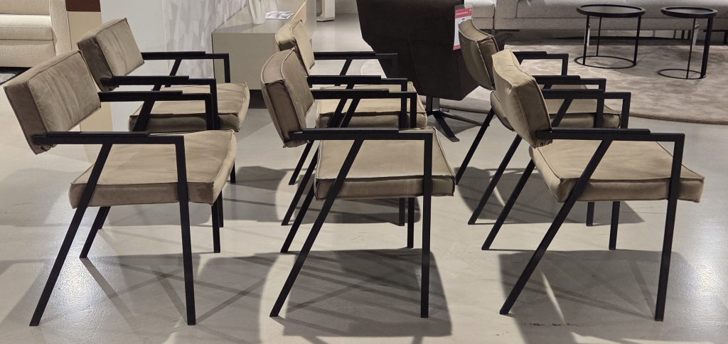 (Showroommodel) Qliv Armstoel Set/6