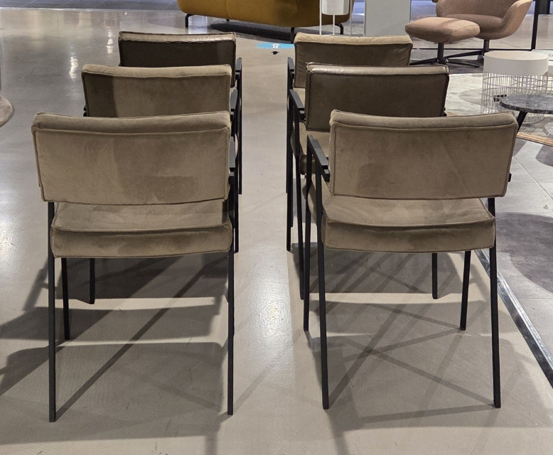 (Showroommodel) Qliv Armstoel Set/6