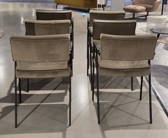 (Showroommodel) Qliv Armstoel Set/6