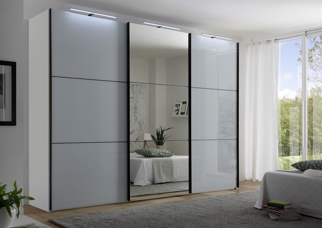 Zweefdeurkast All Inclusive Glas