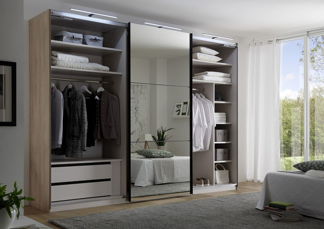 Zweefdeurkast All Inclusive Glas