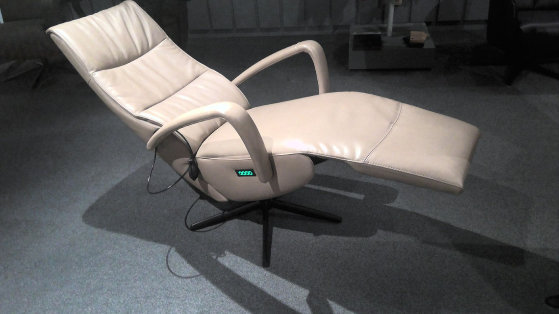 (Showroommodel) Sta-Op Fauteuil Twilla 191N Taupe