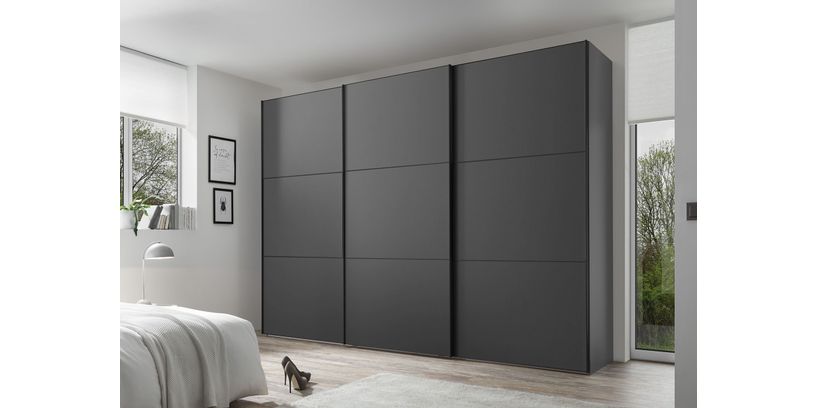 Zweefdeurkast All Inclusive Vulkan/Zwart