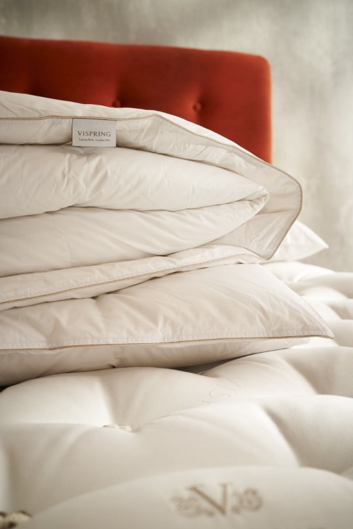 Vispring Dekbed Dons Pyreneese Eend 260x220