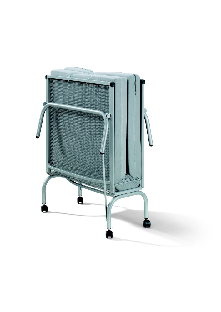 Vouwbed Click 90x200 aluminium 