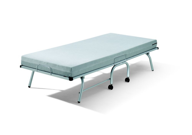 Vouwbed Click 90x200 aluminium 