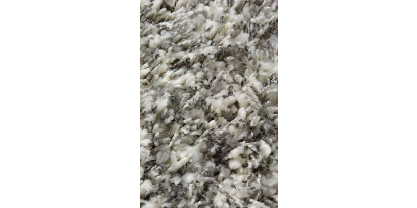 Vloerkleed Twilight zilver/wit mix 65x130