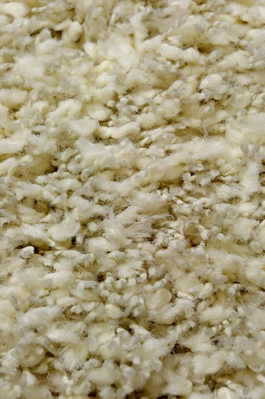 Vloerkleed Twilight wit rond 160