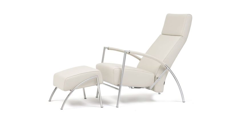 Harvink Fauteuil Club Relax Met Hocker